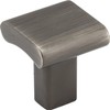 Elements 183BNBDL Park Collection Knob, Brushed Pewter