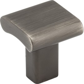 Elements 183BNBDL Park Collection Knob, Brushed Pewter
