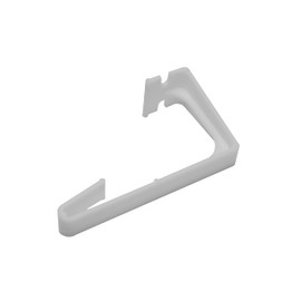 RV Designer A285, Side Curtain Hold Down, Plastic, 2 Per Pack, Window Covering Hardware,White