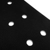 Front Deck 3 Deck Pad Black for Surboard (Black Circle)