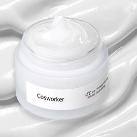 Coswalker Moisturizing Cream Whitening Niacinamide Squalane Aloe Cream 50ml, 1 pc / 코스워커 수분크림 미백 나이아신아마이드 스쿠알란 알로에 크림 50ml, 1개