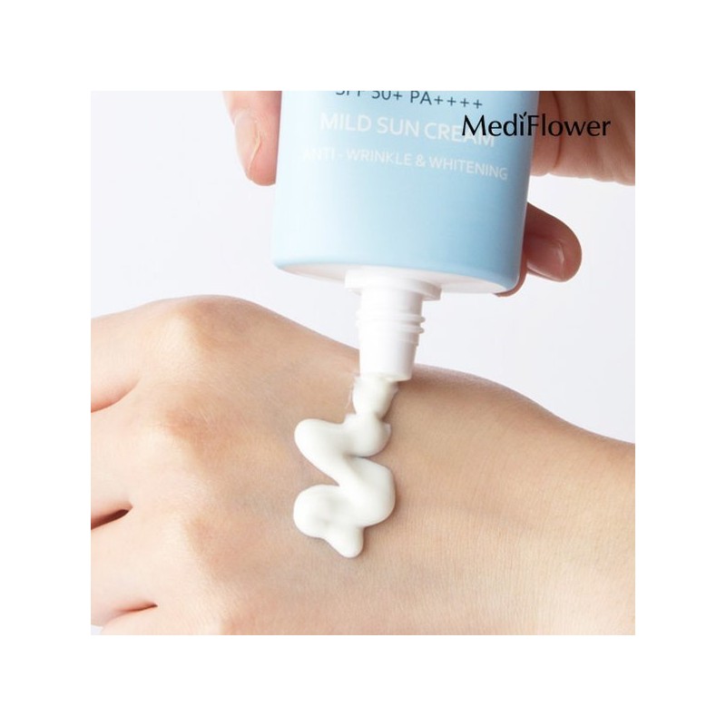 Mediflower 유브이 필터 마일드 선크림 50mlx2 UV Filter Mild Sun