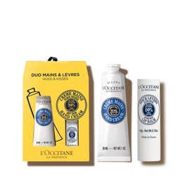 L'Occitane  Gift Shea Butter Hand Cream Stick Lip Balm Duo (Carite Confort) / 기프트 시어 버터 핸드 크림  스틱 립 밤 듀오 (카리테 콩포르)