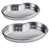 Set of 2 Ierenschell, Stainless Steel, Metal Tray, Kidney Bowl,