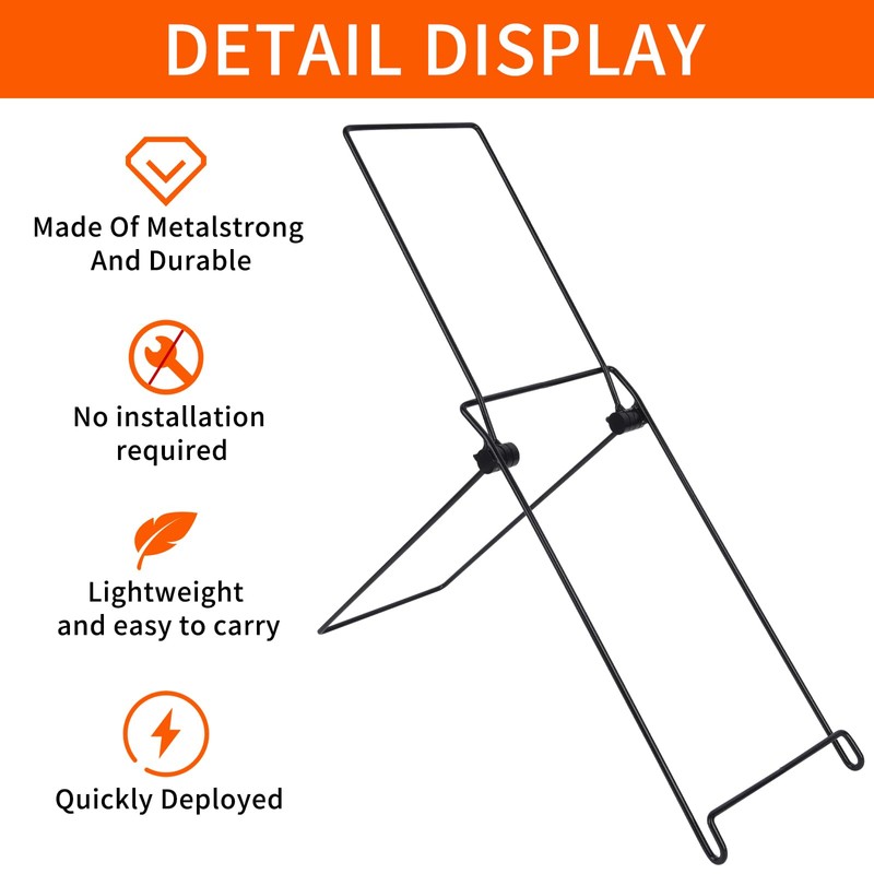 KishYa 2 Pack Solar Panel Stand, Folding Solar Panel Stand,