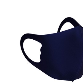 Kids Face Mask, Reusable, Washable, Bandana, Protective Face Cover, Breathable & Safety Mask, Anti-Pollution, Anti-Dust Mask for Running, Navy Blue, Pack of 10