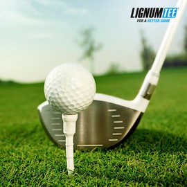 LIGNUM Perfect for Hybrids and Irons 50x More Durable Microwood Short Golf Tees 1 ½ Inch – 38mm / Innovative Wood Fibre/Short Tees, 1.5 Inch Golf Tees, Golf Tee Small, Golf Tees