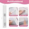 Pack of 18 Nail Files 100/180, Double Sided Disposable Nail