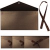 4 Pack Kraft Paper Envelopes with Ribbons, 22 * 10.9