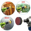 25pcs 50mm Drill Sandpaper Rotary Sanding Disc 2 inch Sanding