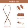 2PCS Purse Strap Replacement Crossbody, Witwatia Leather Adjustable Purse Straps