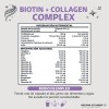 Biotin + Collagen Complex - Contiene Biotina + Colágeno +