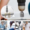 QHKLEW Pack of 10 Magnets Hexagonal Socket, Magnetic Socket Set,