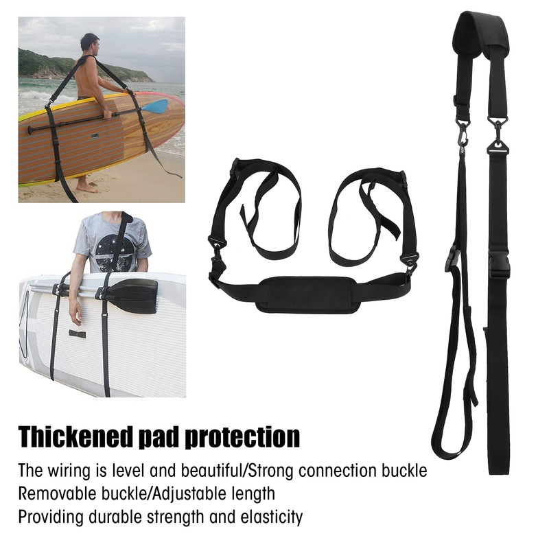 SUP Carry Strap Adjustable Portable Paddle Board Shoulder Sling for