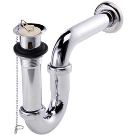 Santul 8565 Céspol para lavabo de Latón Cromado 1 1/4 para Lavabo