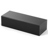 Chunful Black Acrylic Display Box Riser Trophy Base Acrylic Pedestal