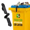 SafeWaste Push Clip Trash Can Locks, Easy to Install, Durable