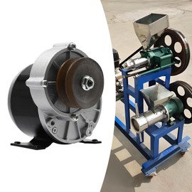 250W Gear Reduction Electric Motor, 2750RPM Brushed DC Motor w/Belt Pulley for Scooters, E-Bikes, Electric Cars, Tricycles, Scooters (24V)