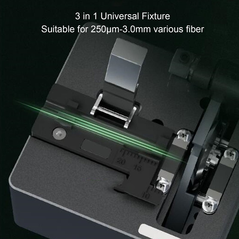 High Accuracy Fiber Cleaver Tungsten Steel Blade Automatic Return Optical