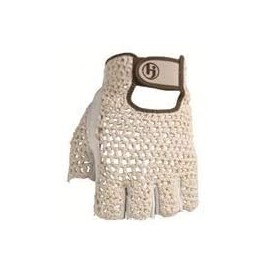 HJ Half Finger Golf Glove, Mens Medium, fits on Left Hand, 3-Gloves