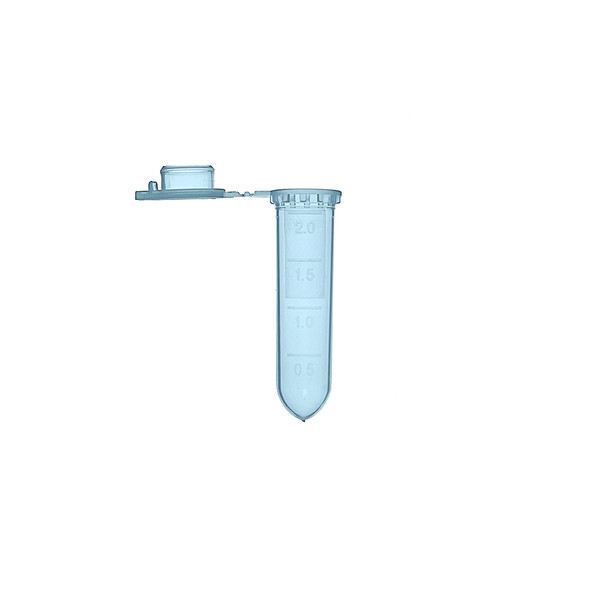 MUHWA 2ml Micro Centrifuge Tubes, 500 Pieces Graduated Micro Test
