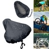 CZlinOduMMX Saddle Protector Waterproof Bicycle Set of 2 Seat Covers