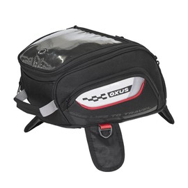 ViaTerra Oxus Magnetic Motorcycle Tank Bag |13L Capacity, Converts to Backpack, Scratch-Free Base, EBC Net, External Rain Cover | Universal Fit for Touring & Adventure Riding