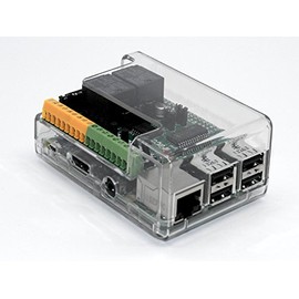 sb components Raspberry Pi 3 Model B and PiFace Digital 2 Case/Enclosure/Box - (Clear Transparent)