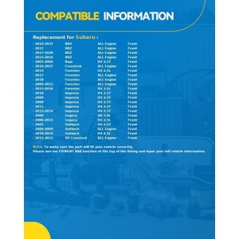 PHILTOP 11.55 inch（293.4 mm） Front Vented Disc Brake Rotors Compatible with Subaru Forester 2009-2018, 2-PC Set replace # 31407