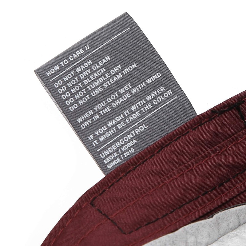 UNDERCONTROL Black Faux Leather Classic Adjustable Baseball Cap Made in