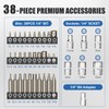 ALAIAL 1/4" Drive Digital/Electronic Torque Wrench Set 0.4-22.1 Ft.Lb