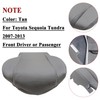 NLQR Front Driver or Passenger Bottom Replacement Perforated Seat Cover