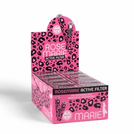 MARIE ROSEMARIE Active Filter 34 x 10 Boxes | Pink Activated Carbon Filter 6 mm Ceramic | 340 Active Filters