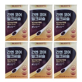 Vitamin Village Ganen Core Milk Tstle 500mg x 30 Capsules 6 Boxes () Milk Tstle Extract / 비타민마을 간엔 코어 밀크씨슬 500mg x 30캡슐 6박스 () 밀크씨슬 추출