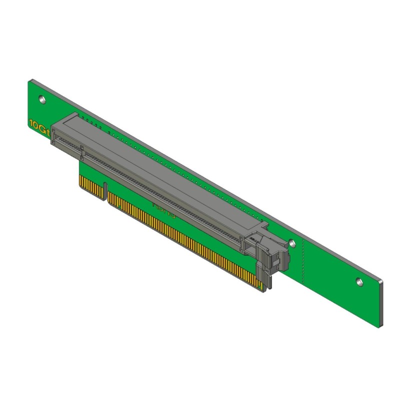 PCI-Express 16x Riser Card 270-Degree R-Angle Riser Adapter Card for