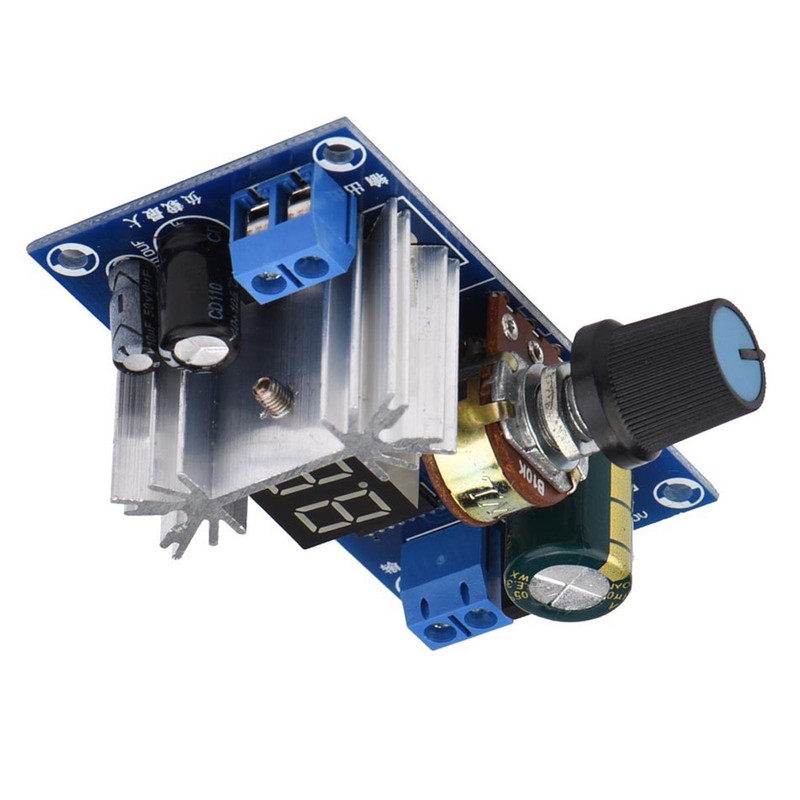 LM317 Adjustable Voltage Regulator Power Supply Board Digital Voltage Display