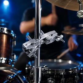 Adjustable Quick Release Cymbal Stand Clamp Holder for Drummers – Multi-Clamp Bracket Accessory for Flexible Drum Setup and Performance