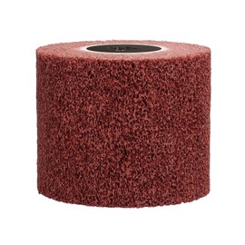 60 Grit Surface Conditioning Tool Drum,4.7" x 4" Burnishing Polishing Wheel Drum for Metal Stainless Steel Wood Surface Conditioning Treatment