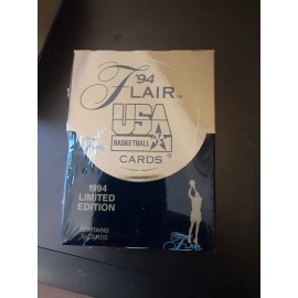 1994 Fleer Flair USA Basketball Factory Sealed Packs 10 cards per pack mvp hof