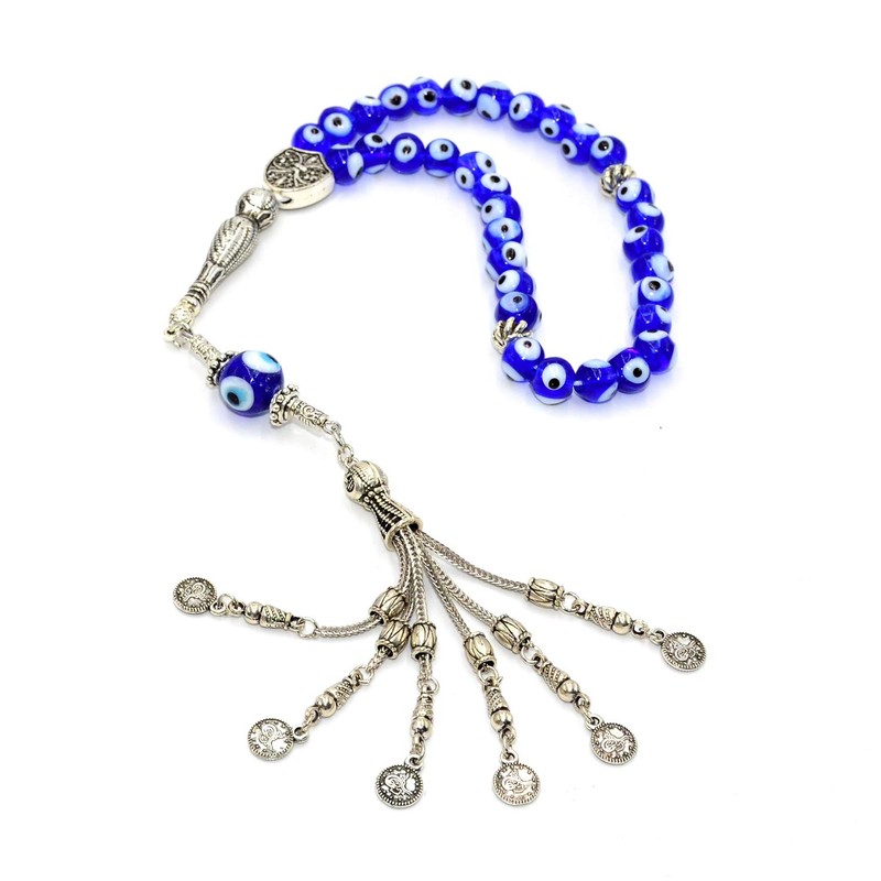 ALBATROSART Design -Handmade Evil Eye Beaded Collection Worry Beads -