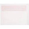 Aviditi Red Panel Face Adhesive Side Loading Document Envelopes "Invoice