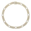 Eseres Figaro Chain Necklace for Men 12MM Figaro Link Chain