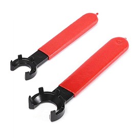 Gasea 2pcs ER16 ER20 M Type Collet Chuck Clamping Spanner CNC Collet Chuck Holder Wrench Lathe Tools