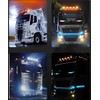2PCS LED Eyes for Car Windshield - Custom Programmable Scrolling