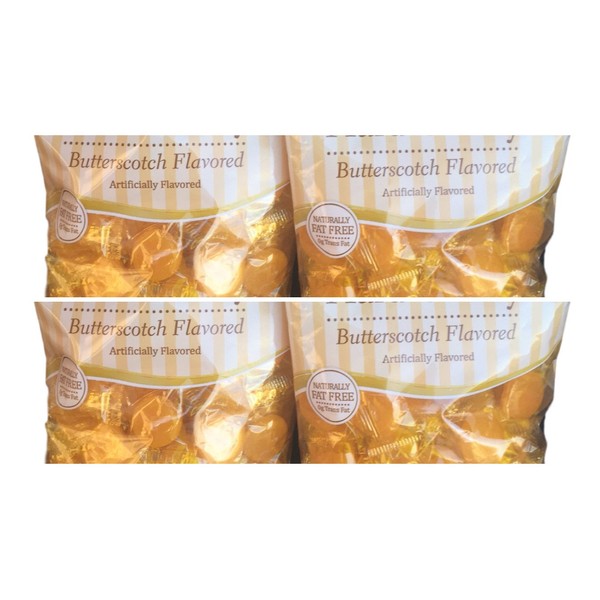 Coastal Bay Butterscotch Flavored Hard Candy 10oz bags (4 Pack)