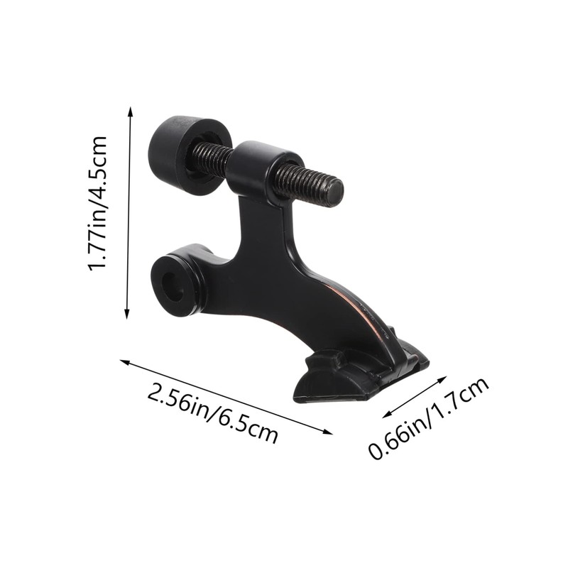 TEHAUX Cushioned Bumper Door Hinge Stopper Zinc Alloy Door Top