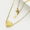 PORPI-JOJO Dainty Gold Necklace For Women Initial Letter Q Necklace
