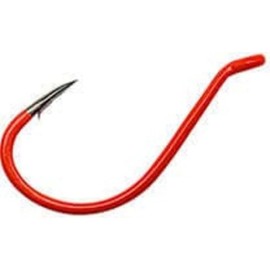 Gamakatsu Walleye Snell Tackle, Size: (5 Pack) Red, 2-08