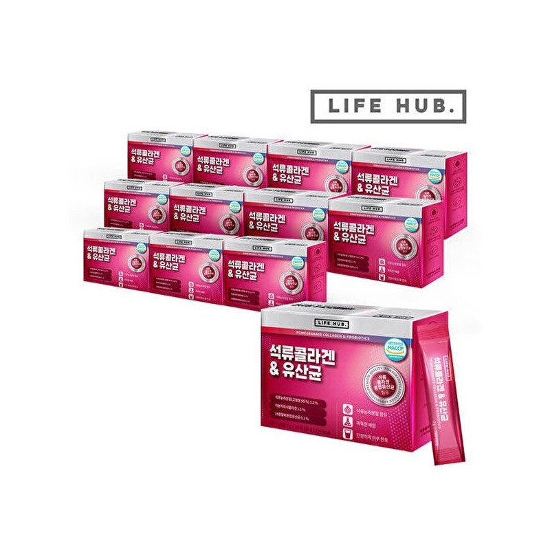 Life Hub [Life Herb] Life Herb Pomegranate Collagen Lactobacillus 12