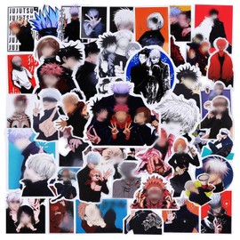 Kids Stickers 50Pc Waterproof Stickers Pack, Vinyl Stickers, Boys Grils Cartoon Stickers for Party Bags, Sticker for Book Laptop Guitar Skateboard Suitcase